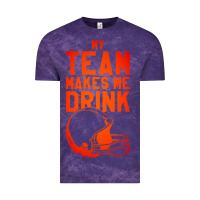 My Team Makes Me Drink Vintage Tee | Teevron