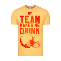 Vintage Mustard my team makes me drink Vintage Tee - artisFamous