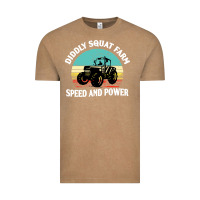 Vintage Coffee diddly squat farm speed and power Vintage Tee - artisFamous