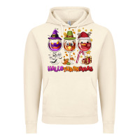 Vintage Artic Hallothanksmas wine glasses Vintage Hoodie - NancyCooperArtShop