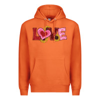 Carrot valentines day love sunflowers Premium Hoodie - RanaPortraitStore