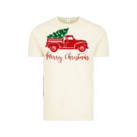 Vintage Arctic vintage red truck with christmas Vintage Tee - artisFamous