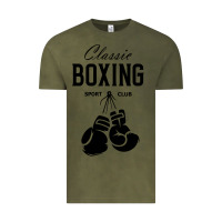 Vintage Olive boxing gym classic Vintage Tee - artisFamous