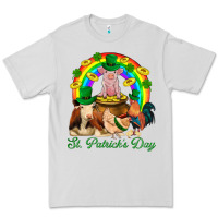 Dove Grey St. Patrick's Day Farm Animal Png Premium Tee - BundleAndBundleShop