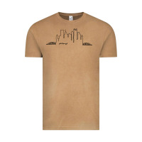 Vintage Camel pittsburgh skyline city Vintage Tee - artisFamous