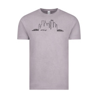 Vintage Zinc pittsburgh skyline city Vintage Tee - artisFamous
