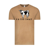 Vintage Camel i'd tip that funny cow tipping design Vintage Tee - artisFamous