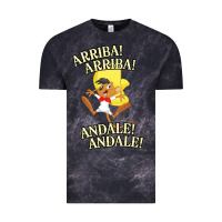 Cloud Black Funny Speedy Arriba arriba New Vintage Tee - artisFamous