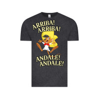 Vintage Black Funny Speedy Arriba arriba New Vintage Tee - artisFamous