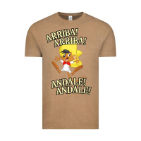 Vintage Coffee Funny Speedy Arriba arriba New Vintage Tee - artisFamous