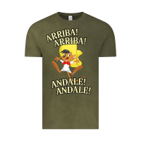 Vintage Olive Funny Speedy Arriba arriba New Vintage Tee - artisFamous