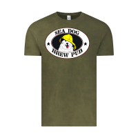 Vintage Olive sea dog brew pub Vintage Tee - artisFamous