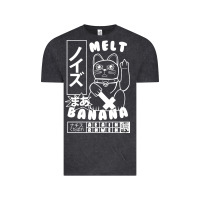 Vintage Black melt banana classic Vintage Tee - artisFamous