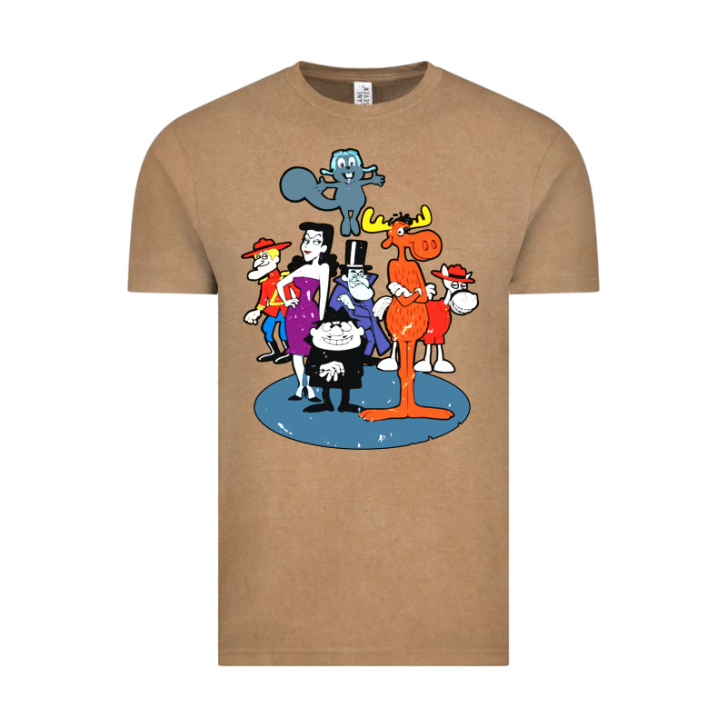 Rocky & Bullwinkle And Friends Vintage Tee by artisFamous | Teevron