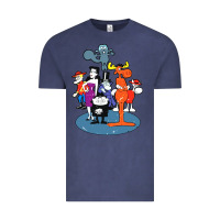 Vintage Denim rocky & bullwinkle and friends Vintage Tee - artisFamous