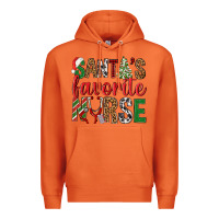 Carrot Santa's Favorite Nurse Premium Hoodie - BundleAndBundleShop