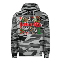 Slate Camo Santa's Favorite Nurse Premium Hoodie - BundleAndBundleShop