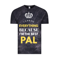Cloud Black i'm the best pal Vintage Tee - artisFamous