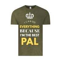 Vintage Olive i'm the best pal Vintage Tee - artisFamous