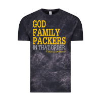 Cloud Black god family packers in that order Vintage Tee - artisFamous
