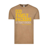 Vintage Coffee god family packers in that order Vintage Tee - artisFamous
