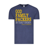 Vintage Denim god family packers in that order Vintage Tee - artisFamous