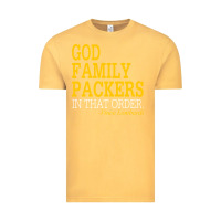 Vintage Mustard god family packers in that order Vintage Tee - artisFamous