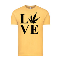 Vintage Mustard love weed 420 Vintage Tee - artisFamous