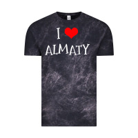I Love Almaty City Vintage Tee | Teevron