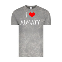 Cloud Rock i love almaty city Vintage Tee - artisFamous