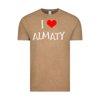 Vintage Coffee i love almaty city Vintage Tee - artisFamous