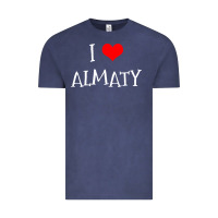 Vintage Denim i love almaty city Vintage Tee - artisFamous