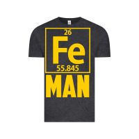 Vintage Black fe man funny superhero for halloween Vintage Tee - artisFamous