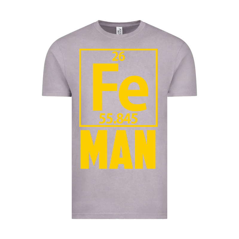 Fe Man Funny Superhero For Halloween Vintage Tee by artisFamous | Teevron