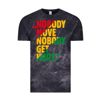 Cloud Black nobody move nobody get hurt Vintage Tee - artisFamous