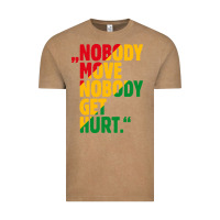 Vintage Coffee nobody move nobody get hurt Vintage Tee - artisFamous