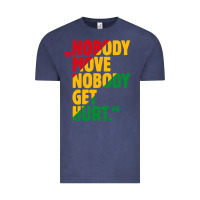 Vintage Denim nobody move nobody get hurt Vintage Tee - artisFamous