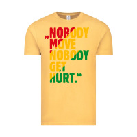 Vintage Mustard nobody move nobody get hurt Vintage Tee - artisFamous