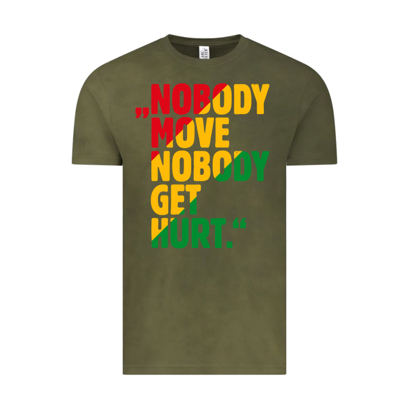 Nobody Move Nobody Get Hurt Vintage Tee by artisFamous | Teevron
