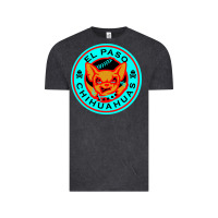 Vintage Black el paso chihuahuas cute chihuahua angry funny dog lover  t shirt Vintage Tee - artisFamous
