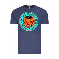 Vintage Denim el paso chihuahuas cute chihuahua angry funny dog lover  t shirt Vintage Tee - artisFamous