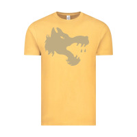Vintage Mustard The gray wolf of battletech Vintage Tee - artisFamous