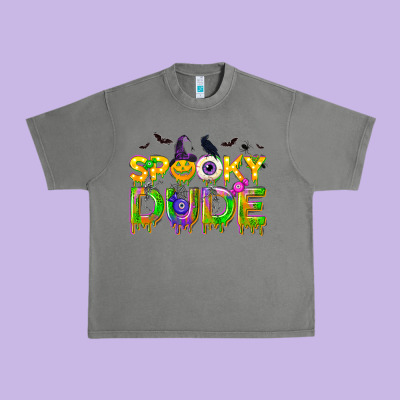 Spooky Dude Urban Heavy Tee Designed By Nancycooperartshop