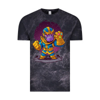 Cloud Black cartoons super hero Strong Hands Vintage Tee - artisFamous