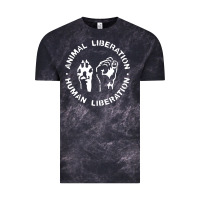 Cloud Black animal liberation Vintage Tee - artisFamous