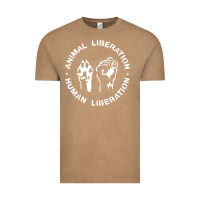 Vintage Coffee animal liberation Vintage Tee - artisFamous