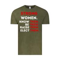 Vintage Olive strong women know them be them Vintage Tee - artisFamous