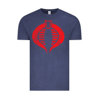 Vintage Denim vintage cobra symbol Vintage Tee - artisFamous