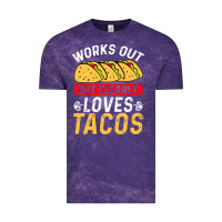 Cloud Purple tacos work out gym gift classic Vintage Tee - artisFamous