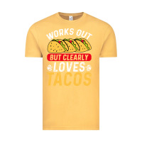 Vintage Mustard tacos work out gym gift classic Vintage Tee - artisFamous